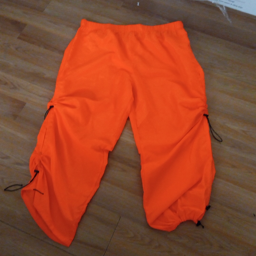 Orange joggers